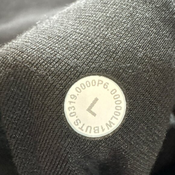 Lululemon Broken Beats Sweater Dress Black Long Sleeve Size L - Picture 6 of 7